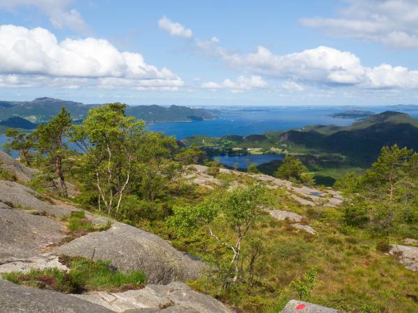 Stavanger vanaf Sokkaknuten